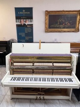 Bílé pianino Rosler po prvním majiteli, se zárukou REZERVACE - 19