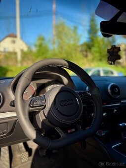 AUDI RS PERFOROVANY ZKOSENY VOLANT - 19