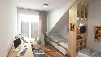 Moderní byt 3+kk s balkonem, parkovacím stáním a zahradou, l - 19