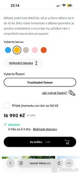 Dětské kolo Rascal 24 - 7 rychlostí. Stav nového. - 19