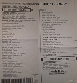 Dodge Challenger 2017 GT AWD 4x4 - 19