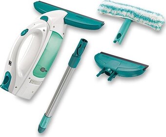 Leifheit set Vysavač na okna (hubice 28 cm), mop, tyč 50 cm - 19