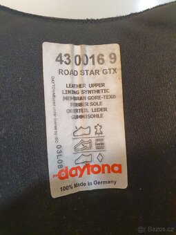 43 DAYTONA Road Star GTX Kožené boty na moto - 19