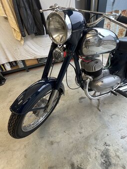 Prodam Jawa 350/361 Sport - Kralovska modra, kompletní GO - 19