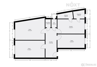 Prodej byt 3+1, 90㎡ - 19