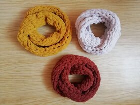 Nový měkký pletený nákrčník puffy (color...) - 19
