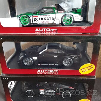 1:18 Autoart Kyosho Okruhove modely. - 19
