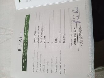 Prsten s diamanty Bisaku - 19