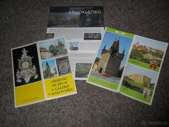 Rakovník pozvánky, Otta, Rakona, plesy, tácky, odznaky... - 19