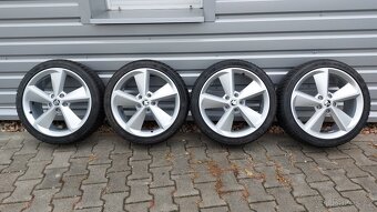 Alu kola 5x112 r18 škoda octavia lll zimní pneu - 19