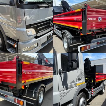 MERCEDES-BENZ ATEGO 1218 SKLÁPĚČ TŘÍSTRANNÝ HYDRAULICKÁ RUKA - 19
