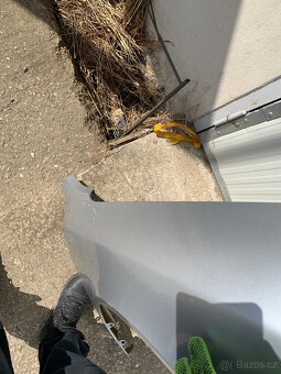 predni blatnik skoda octavia II 2 pravy stribrny - 19