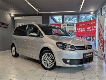 Volkswagen Touran 1.6TDi DSG, CUP, 7 MÍST, KAMERA, DPH - 19