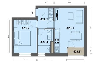 APARTMÁN 2+KK SVOBODA NAD ÚPOU KRKONOŠE HYPO 2,49% - 19