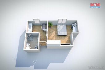 Prodej atypického bytu, 77 m², Velké Březno - Valtířov. - 19
