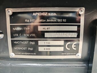 Iveco Eurocargo 120E18, nový 8t hákový nosič - 19