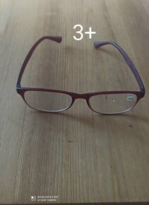 Dioptrické brýle na blízku 4+ a 3,5+ a 3+ - 19