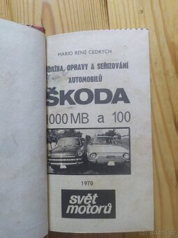 Literatura, servisní příručky, manuál Škoda - 19