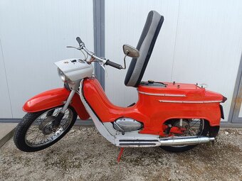 JAWA pionier 20, 1970, pôvodný stav, s TP, ŠPZ - 19