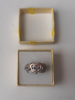 Nové stříbrné prstýnky punc 925 - 19