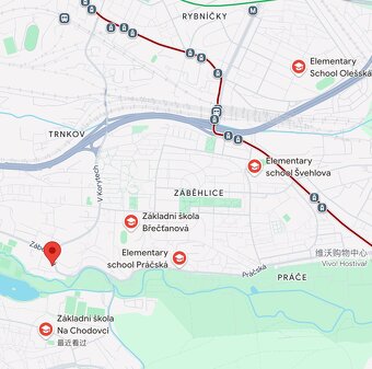 Prodej moderního bytu 3+KK s balkónem u rybníka Hamr – Praha - 19