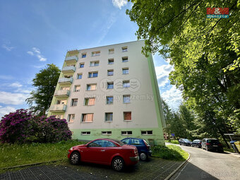 Prodej bytu 2+1 s balkonem v Jablonci n. N., ul. Na Roli - 19