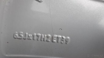 Alu kola 5x112 r17 zimní pneu vw passat cc b7 alltrack - 19