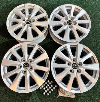 5x114,3 R17 Mazda CX originál Alu - ET 50, výborný stav - 19