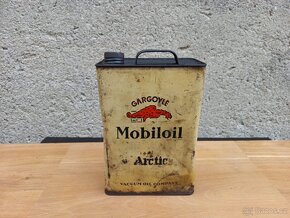 Staré plechovky - Shell - Mobiloil Gargoyle - 19