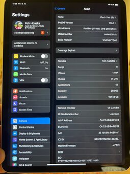 Apple iPad PRO 3 gen. 11” M1 256GB wifi+cell., příslušenství - 19