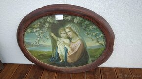 Prodám starožitné náboženské obrazy- cena za kus 399Kč - 19