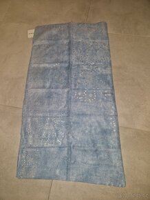 Desigual foul Galaxy dámský značkový šátek šála modrý lesklý - 19