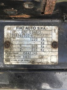 Fiat Uno Logo 1.0 buď jako celek nebo ND - 19