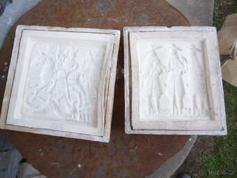 Soubor historických forem na kachle - 19