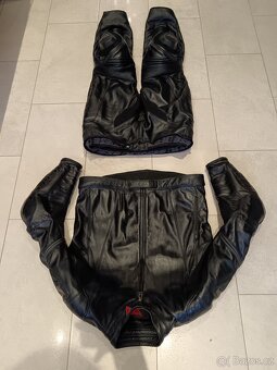 Dainese Avro-Pánská kožená moto kombinéza, dvoudílná-klokan - 19