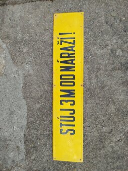 Smaltované cedule - 19