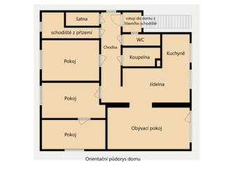 Prodej rodinného domu 4+1 s garáží a pozemkem, Pustá Polom - 19