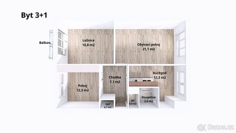 Prodej, byt 3+1, 74 m2, Mohelnice - 19