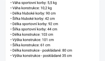 Kočárek Jasmine 2v1 - 19