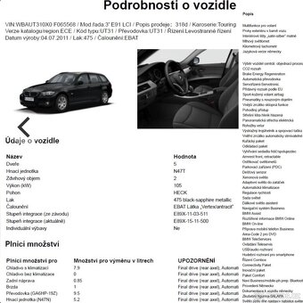 BMW E91 318d 105 KW AT r. 2011 - NOVÉ ROZVODY, CEBIA - 19