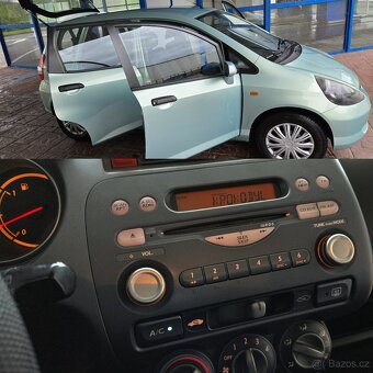 HONDA JAZZ 1,3 i DSi ČTYŘVÁLEC BENZÍN, KLIMA, EL. TOP - 19