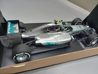 6x F1 MERCEDES 2013-2015 HAMILTON A ROSBERG MINICHAMPS 1:18 - 19
