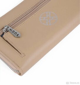 Dámska velká kožená peněženka na zip (zn. Vuch) - 19