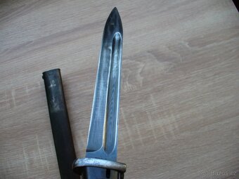 Mauser 98k valecny nemecky bajonet scislovany-pekne zachoval - 19