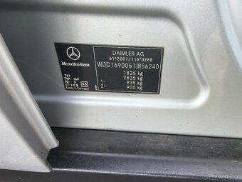 Mercedes-Benz Třídy A, 2010 A160 cdi automat W169 Aclass - 19