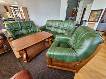 Kožená sedací souprava Romek 3+2+1 - 19