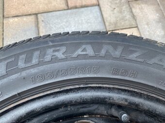 Letní sada 195/55 R15 Škoda Roomster Fabia 2 5x100 - 19