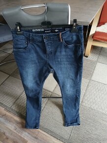 Pěkné pánské pružné džíny Riverso vel.31/32 asi tal L - 19