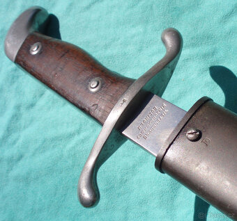 Argentinská vojenská mačeta/tesák M1909 - 19