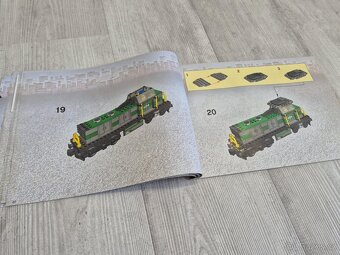 LEGO 4512 VLAK 9V - Cargo Train - 19